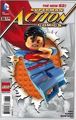 Super Heroes Comic Book, DC, Superman Action Comics #36 Variant Cover