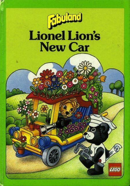 Large Book - Lionel Lion's New Car