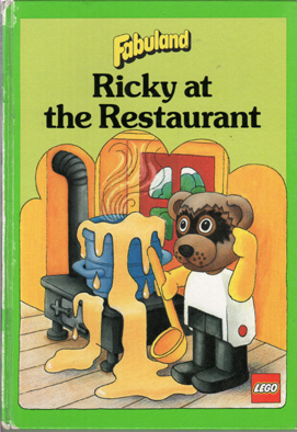 Large Book - Ricky at the Restaurant