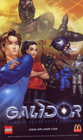 Galidor Mini Comic from McDonald's Promotion