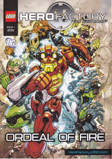 Hero Factory Comic Book - Issue 1 2011 - Ordeal of Fire