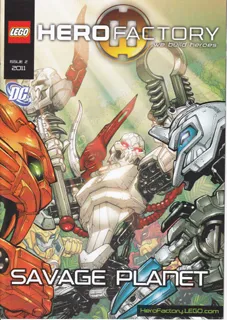 Hero Factory Comic Book - Issue 2 2011 - Savage Planet