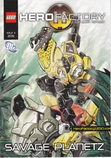 Hero Factory Comic Book - Issue 3 2011 - Savage Planetz
