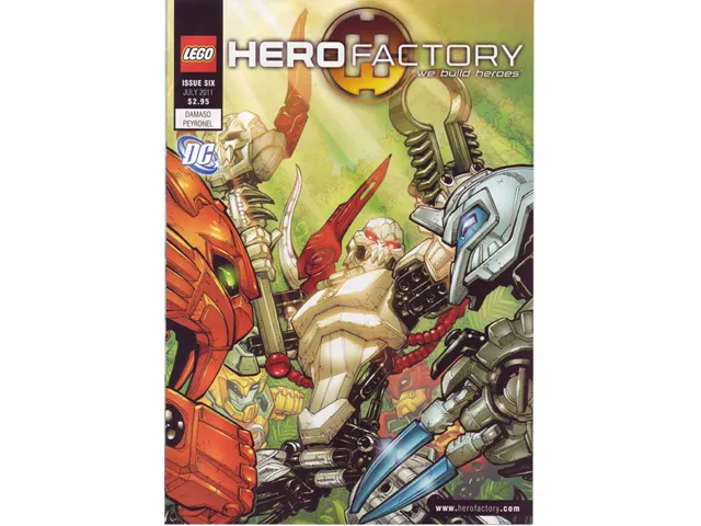 Hero Factory Comic Book - Issue 6 2011 - Savage Planet