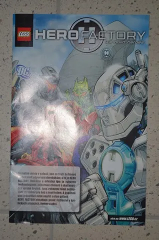 Hero Factory Comic Book - Czech edition