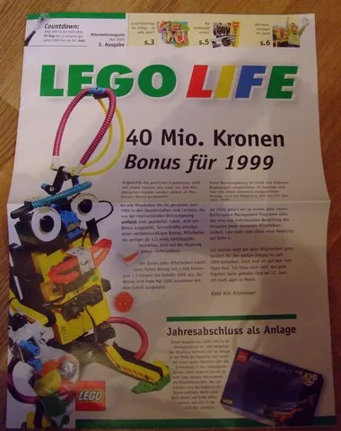 LEGO LIFE 2000 Mai 3. Ausgabe