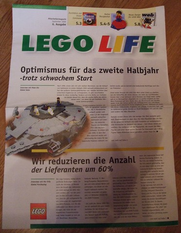 LEGO LIFE 2000 September 6. Ausgabe