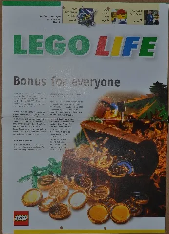 LEGO LIFE 1999 October No.2