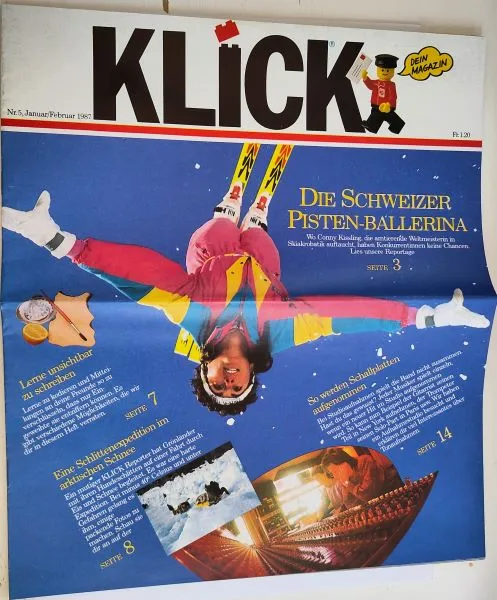Klick Magazine 1987 Issue 5 January/February (Swiss) (920574-CH)