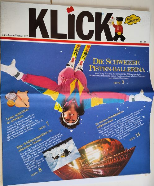 Klick Magazine 1987 Issue 5 January/February (Swiss) (920574-CH)
