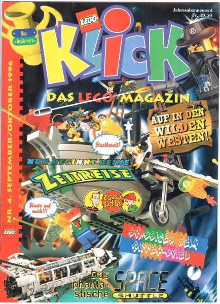 LEGO Klick Magazine 1996 Issue 4 September/October (Swiss)