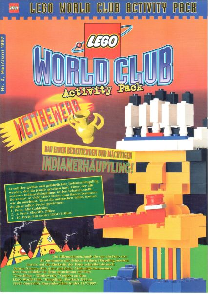 Lego World Club Activity Pack Issue 2 May/June 1997 (German)