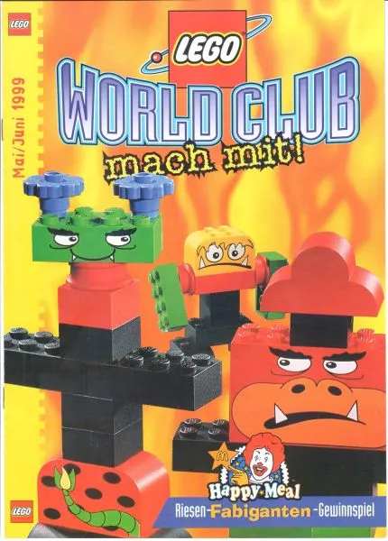 Lego World Club mach mit! May/June 1999 (German)