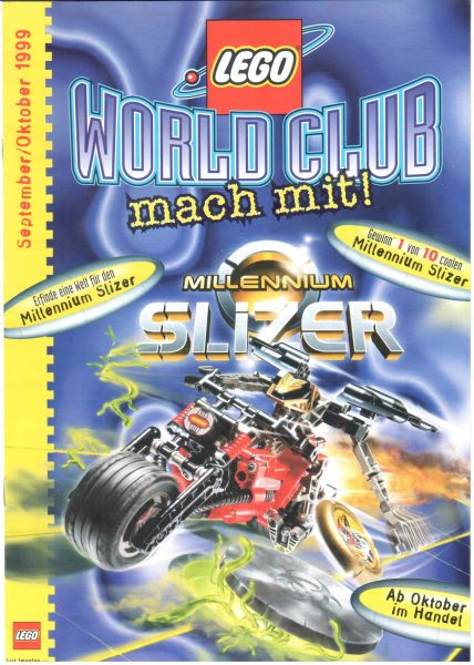 Lego World Club mach mit! September/October 1999 (German)