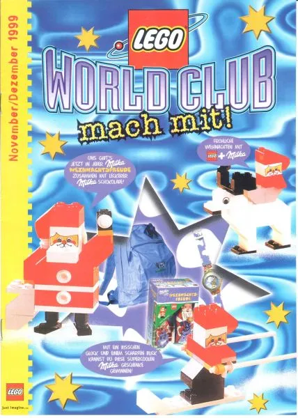 Lego World Club mach mit! November/December 1999 (German)