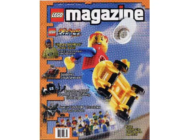 Lego Magazine 2002 July - August Canadian