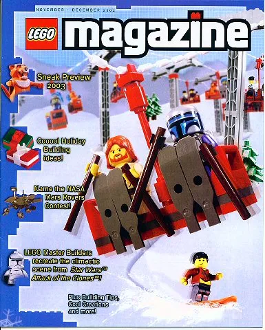LEGO Magazine 2002 November - December