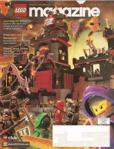 Lego Magazine 2005 July - August
