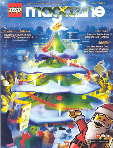 Lego Magazine 2005 Issue 5 Christmas Edition