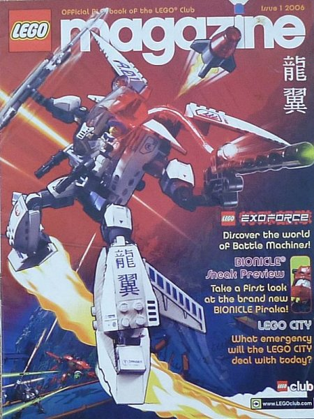 Lego Magazine UK 2006 Issue 1