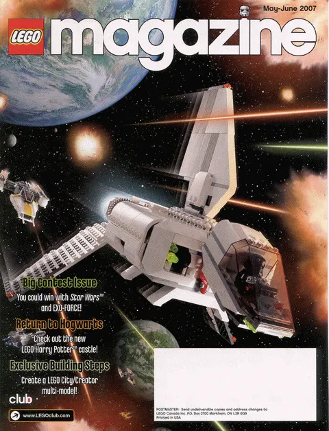 Lego Magazine 2007 May - June