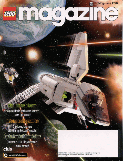 Lego Magazine 2007 May - June