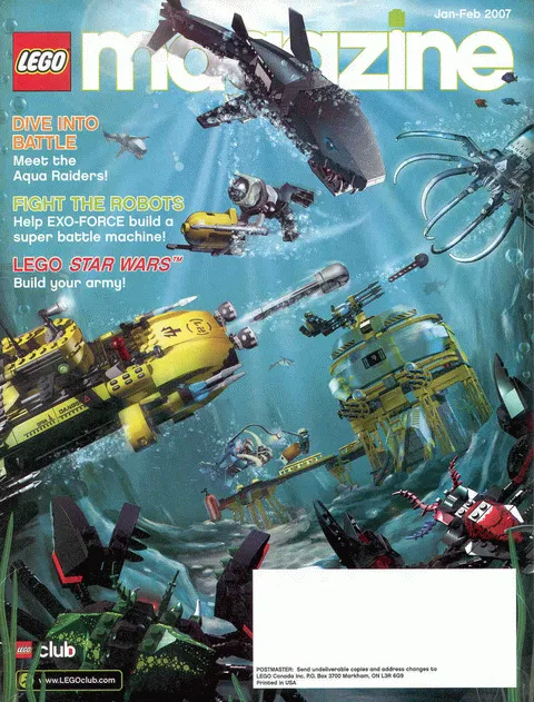 Lego Magazine 2007 Jan - Feb