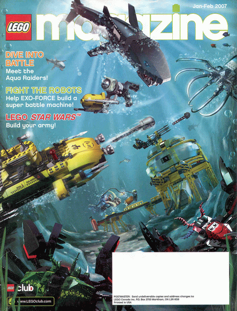 Lego Magazine 2007 Jan - Feb
