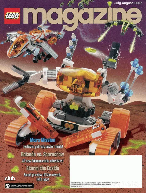 Lego Magazine 2007 July - Aug