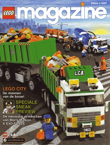 Lego Magazine (Dutch) 2007 Editie 3
