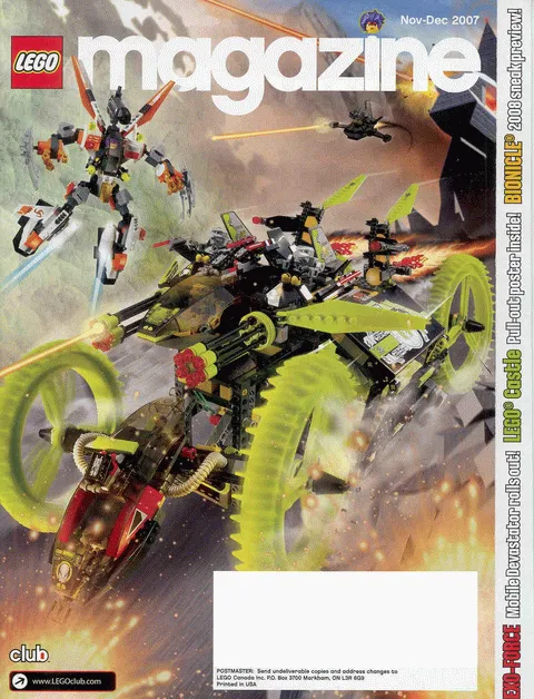 Lego Magazine 2007 Nov - Dec