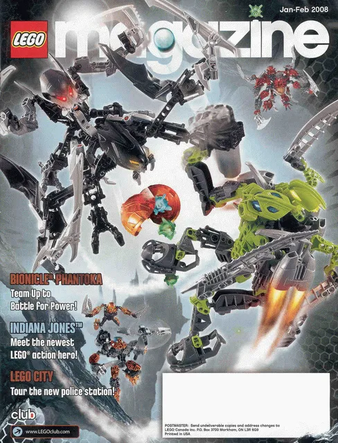 Lego Magazine 2008 Jan - Feb