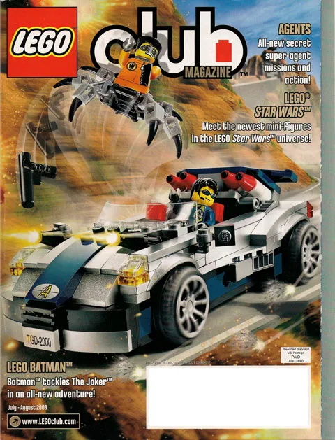 Lego Magazine 2008 July - Aug (Club Edition)