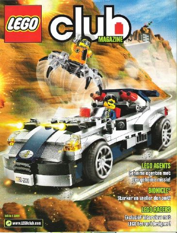 Lego Club Magazine (Dutch) 2008 Editie 4 (U-5894)