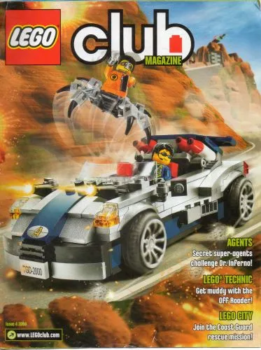 Lego Club Magazine UK 2008 Issue 4
