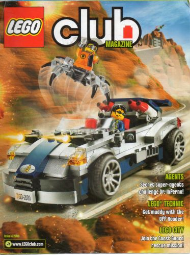 Lego Club Magazine UK 2008 Issue 4