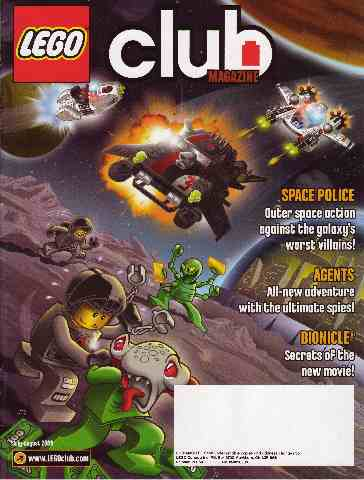 Lego Magazine 2009 July - August (Club Edition) (U-5680)