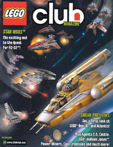 Lego Magazine 2009 Nov - Dec (Club Edition) (WO# 5216)