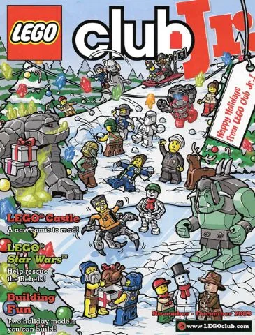 Lego Club Jr. Magazine 2009 Nov - Dec (WOR 5213)