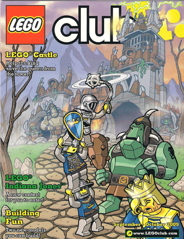 Lego Club Jr. Magazine 2009 Sep - Oct