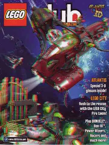 Lego Magazine 2010 Jan - Feb (Club Edition) (WO# 5966)