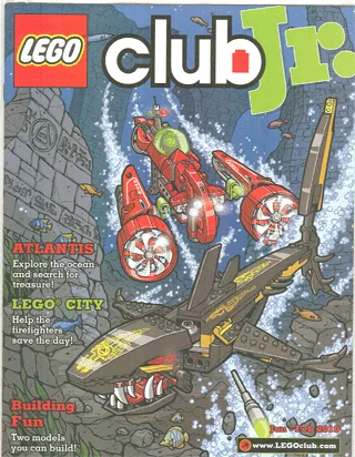 Lego Club Jr. Magazine 2010 Jan - Feb