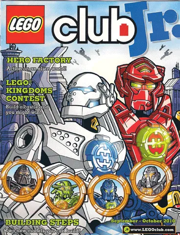 Lego Club Jr. Magazine 2010 Sep - Oct