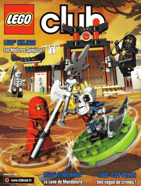 Lego Club Magazine 2011 Issue 1 January - February (French)