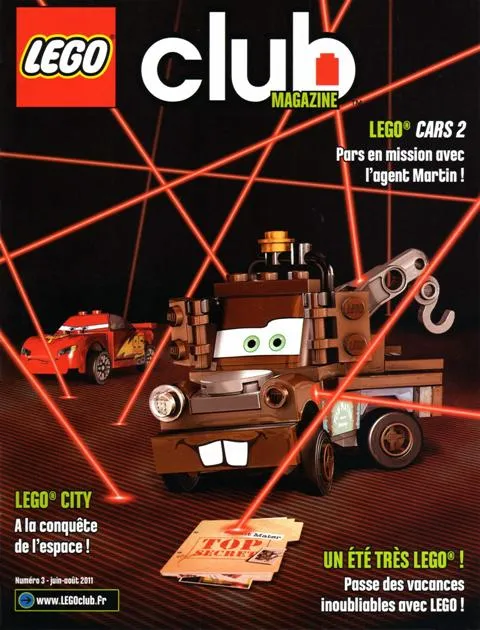 Lego Club Magazine 2011 Issue 3 June - August (French)