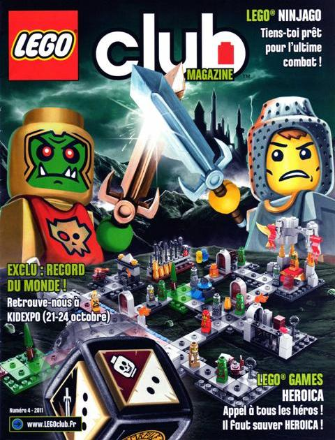 Lego Club Magazine 2011 Issue 4 September - October (French)