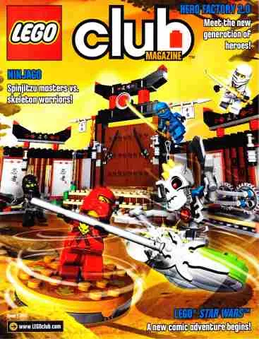 Lego Club Magazine 2011 January - February (WO# 9526)