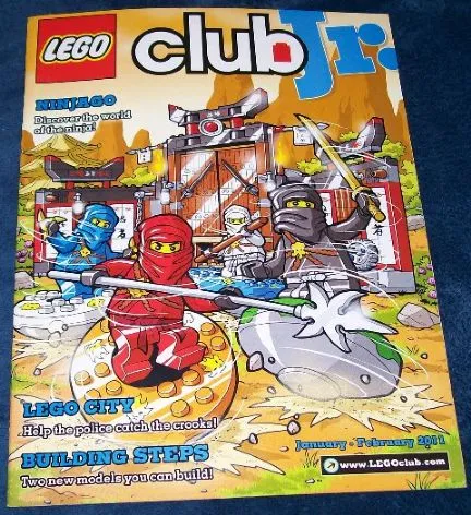 Lego Club Junior Magazine 2011 January - February