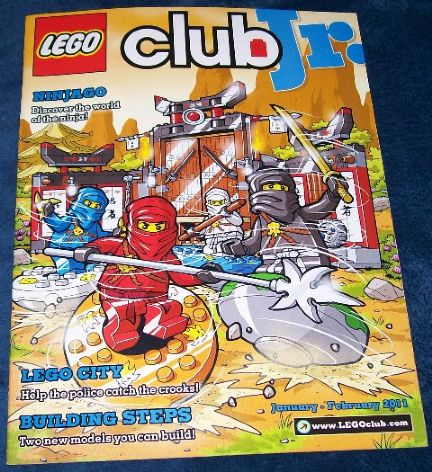 Lego Club Junior Magazine 2011 January - February