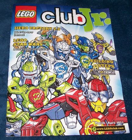 Lego Club Jr. Magazine 2011 Mar - Apr
